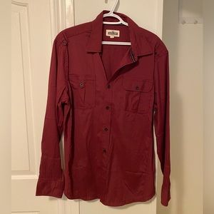 Mens Distillery large button up shirt